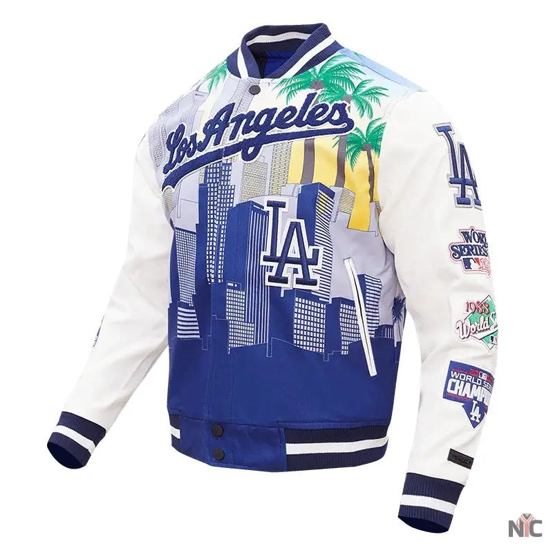 Los Angeles Dodgers Remix Wool Varsity Jacket
