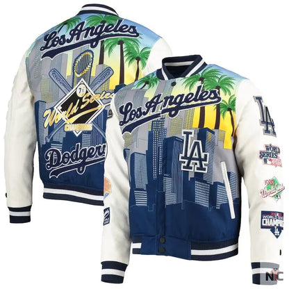 Los Angeles Dodgers Zip Up Jacket