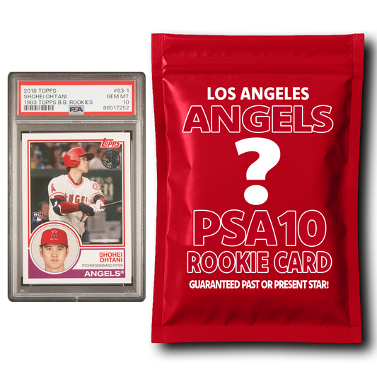 Los Angeles Angels PSA 10 Graded Rookie Card Mystery Pack