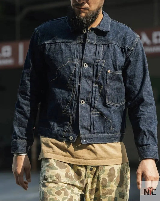 Lot 44806XX WWII Type 1 Selvedge Denim Jacket