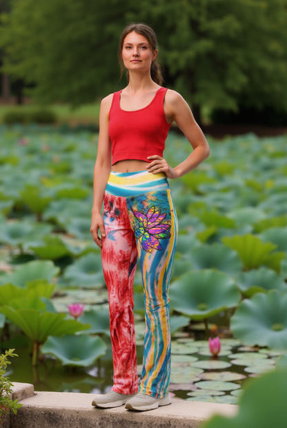 Lotus Flare Flare leggings