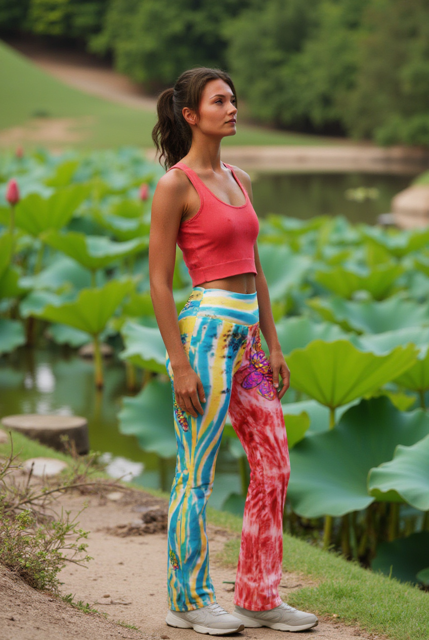 Lotus Flare Flare leggings
