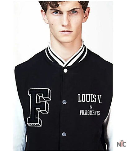 Louis Vuitton Fragment Letterman Varsity Jacket