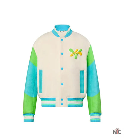 Louis Vuitton Rainbow Playground Varsity Blouson Jacket
