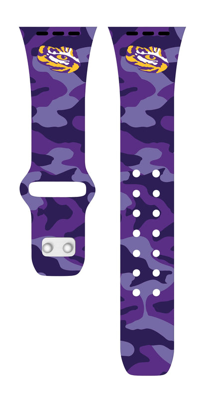 LSU Tigers HD Apple Watch Band