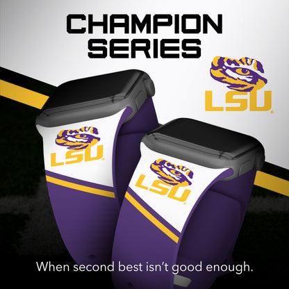 LSU Tigers HD Apple Watch Band