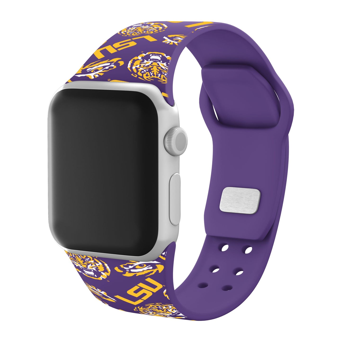 LSU Tigers HD Apple Watch Band