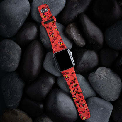 Louisville Cardinals HD Apple Watch Band