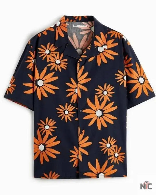 Love Island UK Harry Hamlin Floral Shirt