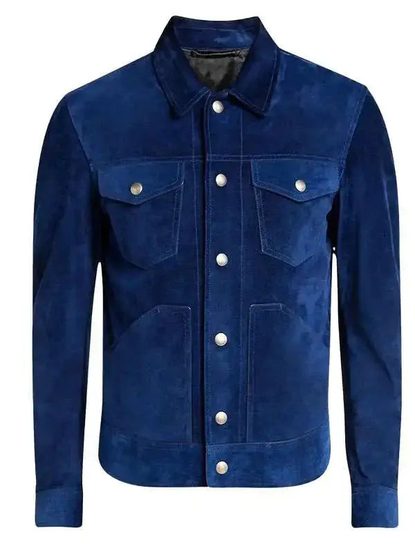 Luke Bryan American Idol 2025 Blue Easter Jacket