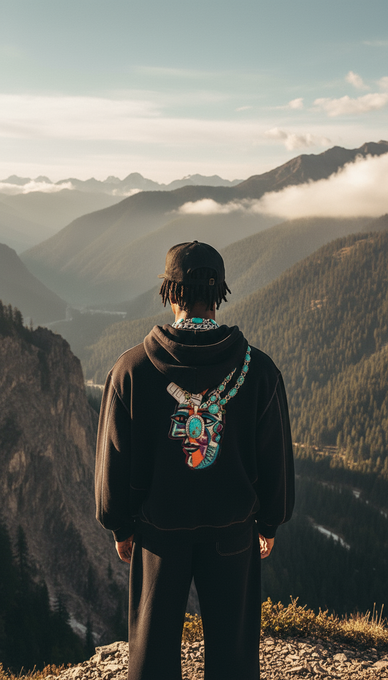 Luxury Tech Contrast-Stitched Fleece Sweatpants