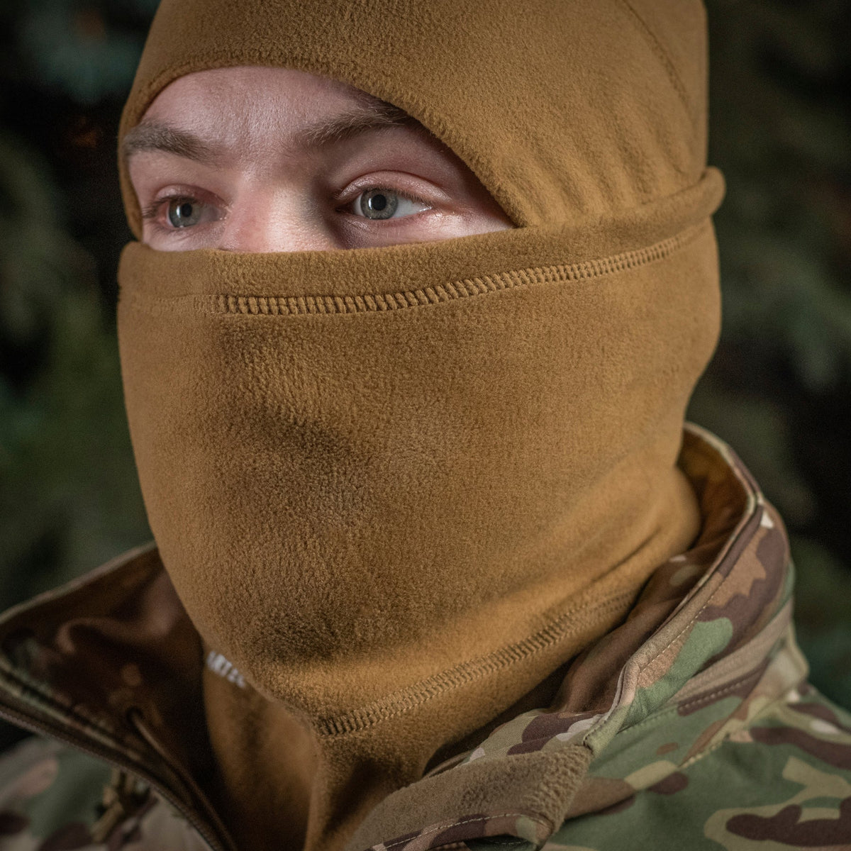 M-Tac Anatomical Neck Gaiter with Drawcord Polartec
