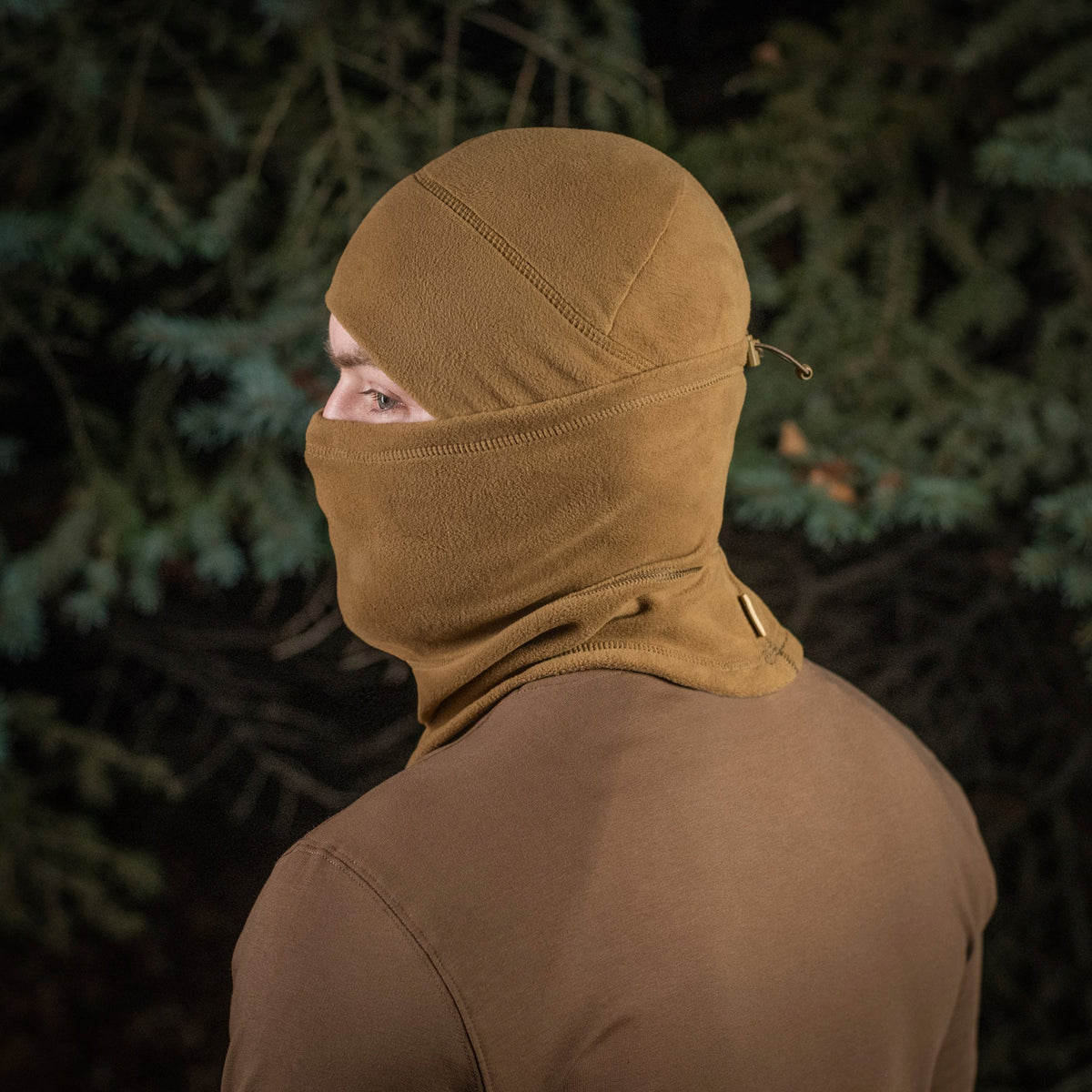 M-Tac Anatomical Neck Gaiter with Drawcord Polartec