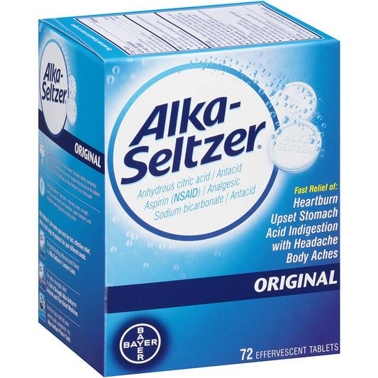 Alka Seltzer Tablets - 72 per box