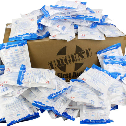 4" x 5" Urgent First Aid Instant Cold Compresses, Case of 125