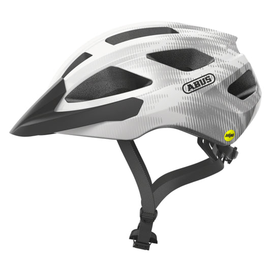 ABUS Macator MIPS Helmet (White / Silver)