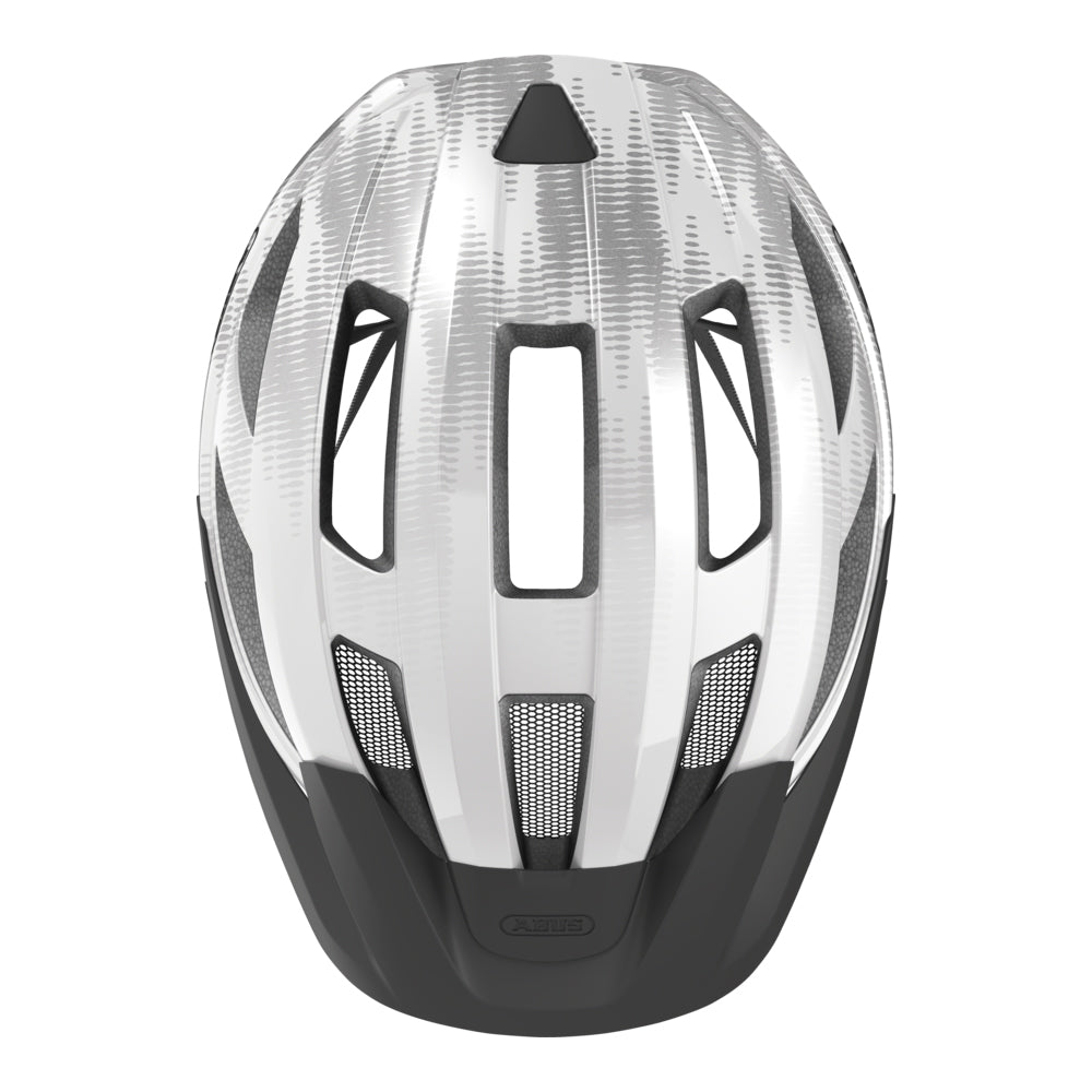 ABUS Macator MIPS Helmet (White / Silver)