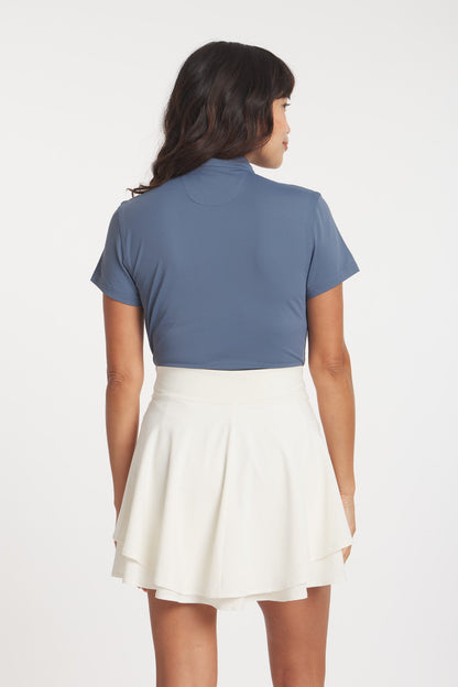 Women's Catalyst Polo | Mantra Collar | Raindrop
