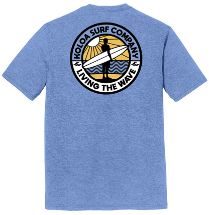 Koloa At Sunset Comfort Tri-Blend T-Shirt