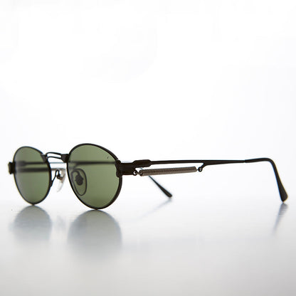 Goth Steampunk Victorian Oval Vintage Sunglass - Maxwell
