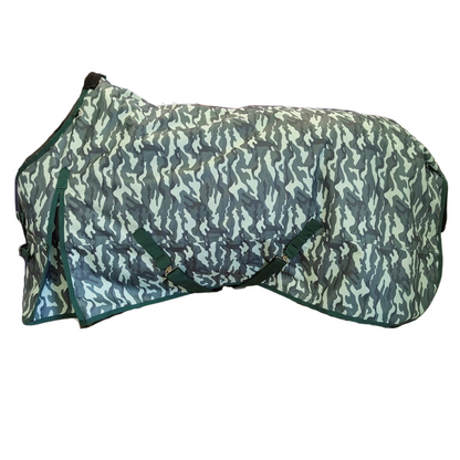 AJ Tack 1200D Horse Turnout Blanket with Storage Bag - Camouflage