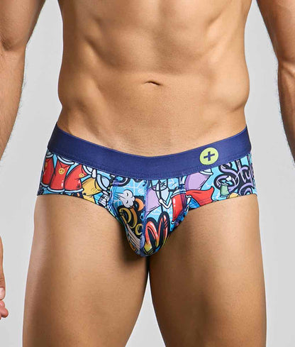 MaleBasics Hipster Brief Comics