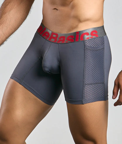 MaleBasics Titanium Pocket Boxer Brief