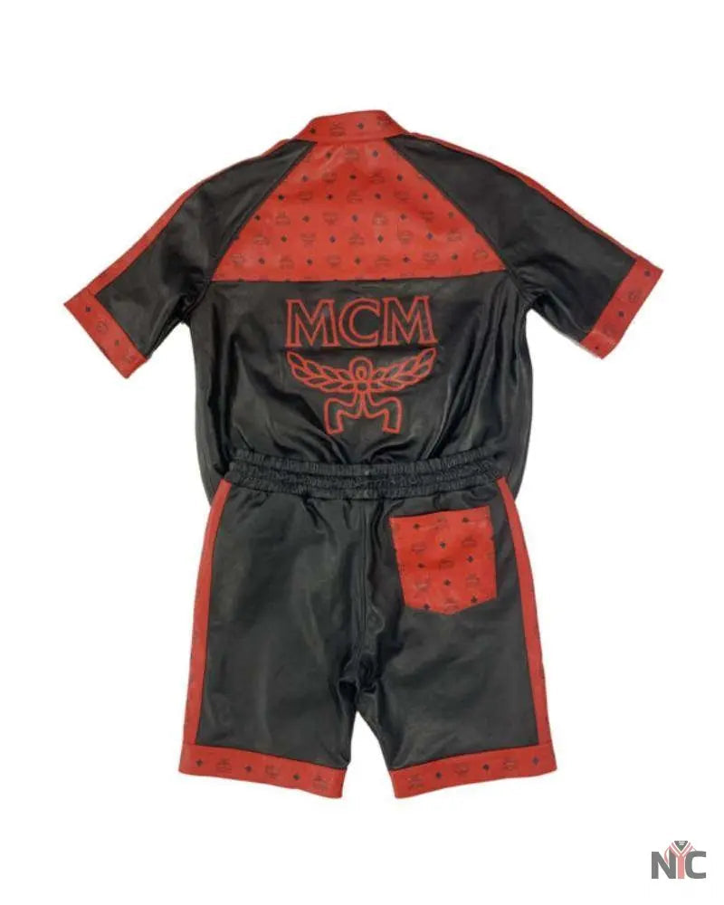MCM Black Vintage Dapper Dan Short Suit