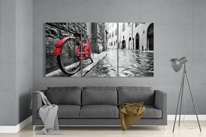 Bike And Street Glass Art