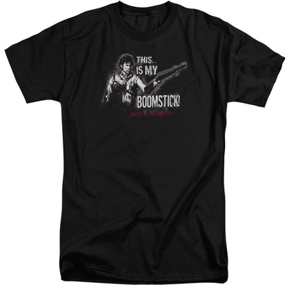 Army Of Darkness Boomstick Mens Tall T Shirt Black Officially Licensed