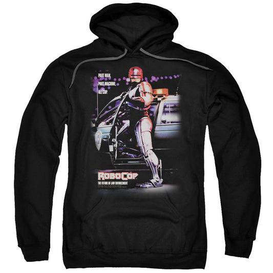 Robocop Poster Mens Hoodie Black Officially Licensed