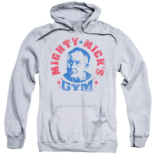 Rocky Mighty Micks Gym Mens Hoodie Athletic Heather Officially Licensed