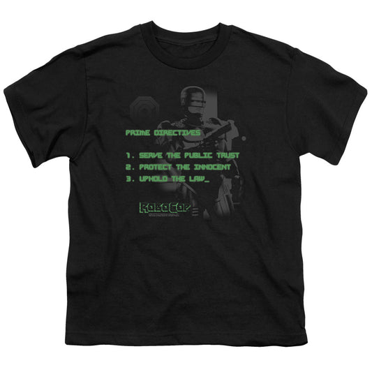 Robocop Prime Directives Kids Youth T Shirt Black Officially Licensed