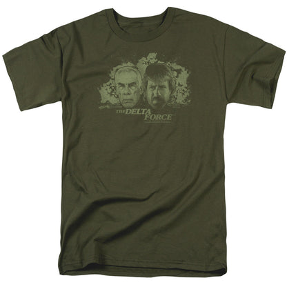 Delta Force Explosion Mens T Shirt Military Green Officially Licensed