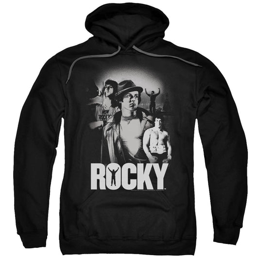 Rocky Making Of A Champ Mens Hoodie Black Officially Licensed