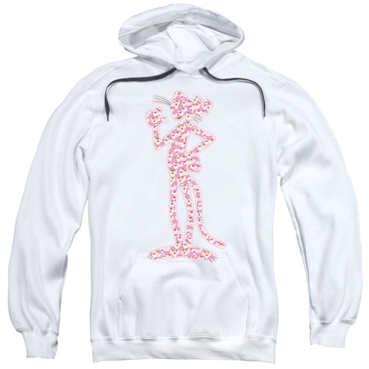 Pink Panther Heads Mens Hoodie White Officially Licensed