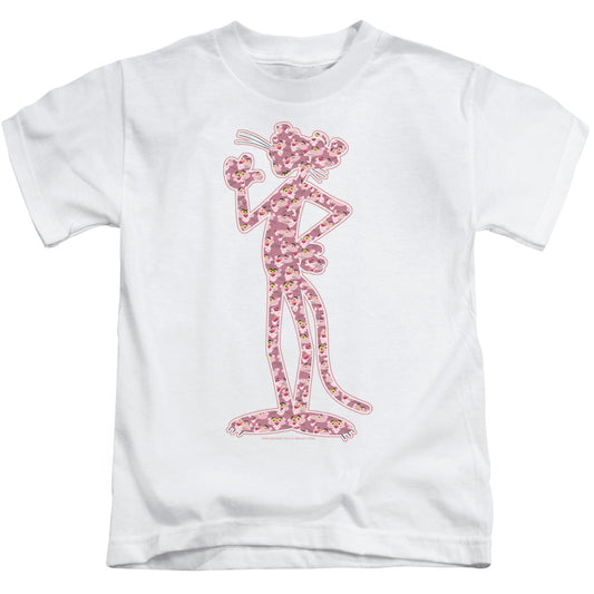 Pink Panther Heads Juvenile Kids Youth T Shirt White Officially Licensed