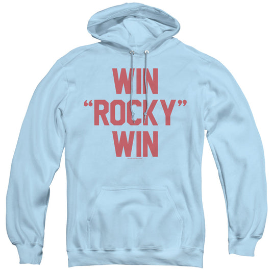 Rocky Win Rocky Win Mens Hoodie Light Blue Officially Licensed