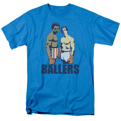 Rocky Ballers Mens T Shirt Turquoise Officially Licensed