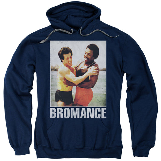 Rocky Bromance Mens Hoodie Navy Blue Officially Licensed