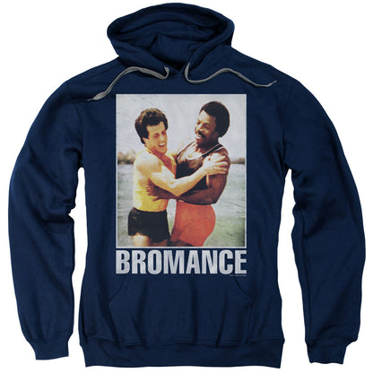 Rocky Bromance Mens Hoodie Navy Officially Licensed