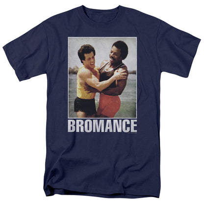 Rocky Bromance Mens T Shirt Navy Officially Licensed
