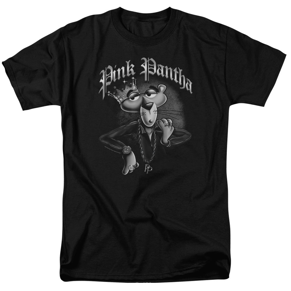 Pink Panther Pink Pantha Mens T Shirt Black Officially Licensed