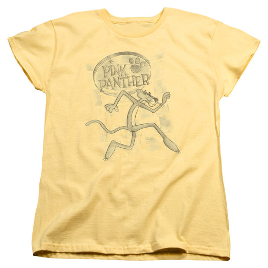 Pink Panther Catch Me Womens T Shirt Banana Officially Licensed
