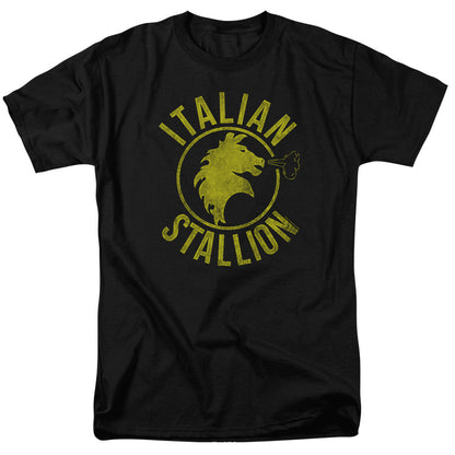 Rocky Italian Stallion Horse Mens T Shirt Black Officially Licensed
