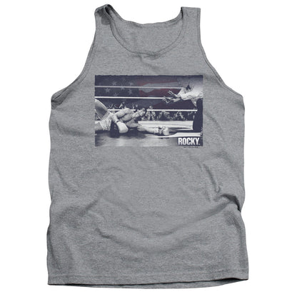 Rocky American Will Mens Tank Top Shirt Athletic Heather Officially Licensed