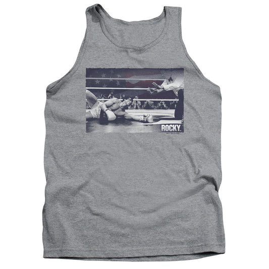 Rocky American Will Mens Tank Top Shirt Athletic Heather Officially Licensed