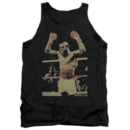 Rocky Iii Clubber Mens Tank Top Shirt Black Officially Licensed
