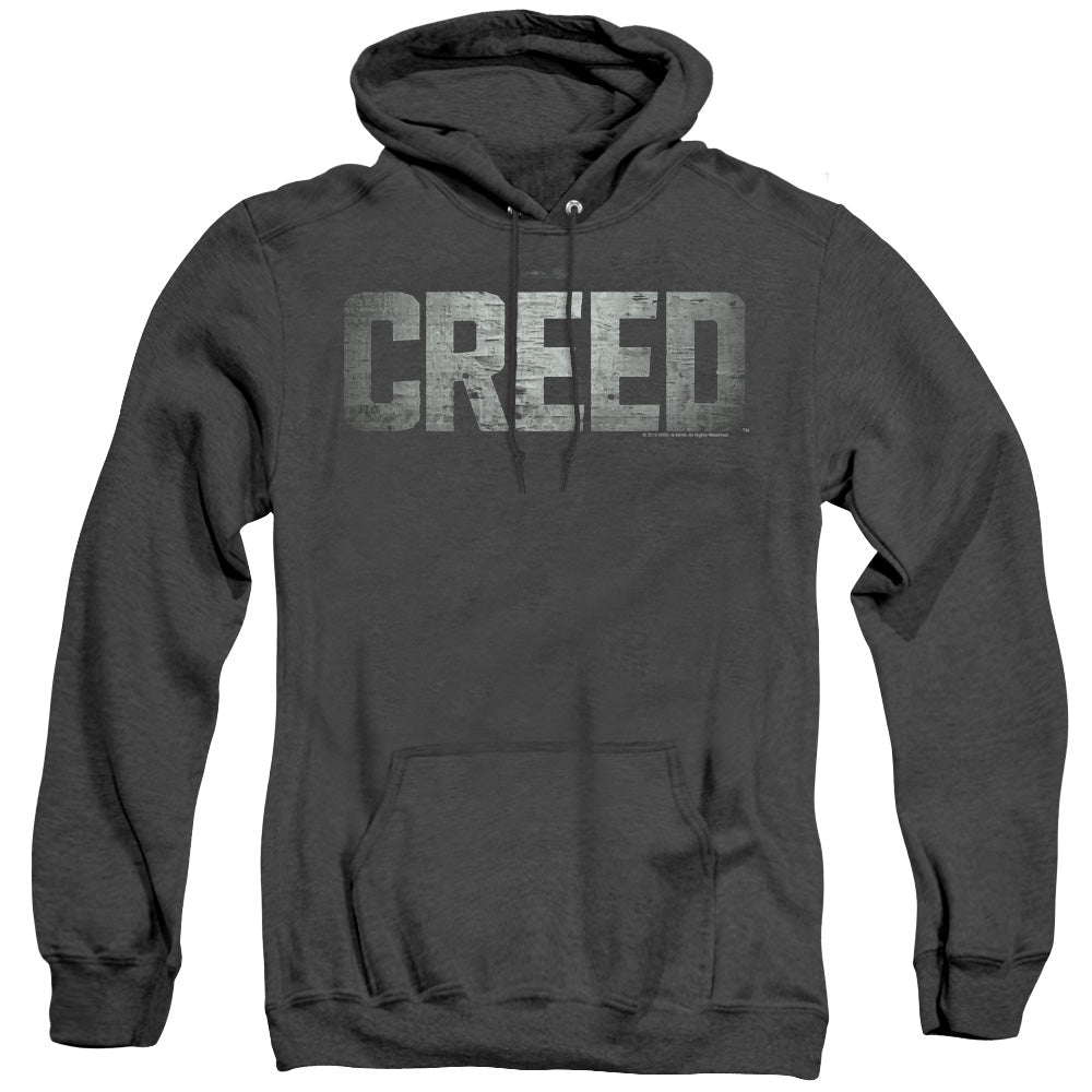 Creed Logo Mens Heather Hoodie Black Officially Licensed