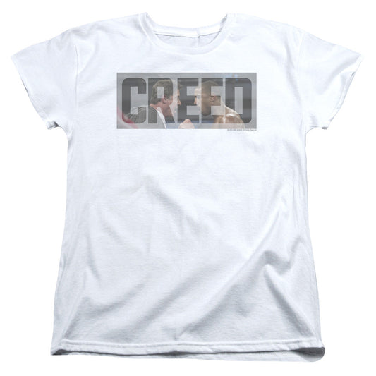 Creed Pep Talk Womens T Shirt White Officially Licensed
